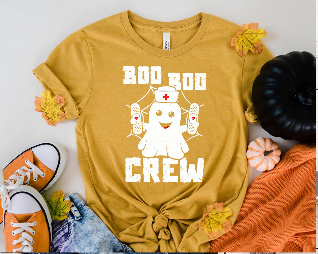 The Boo Boo Crew Shirt, Halloween Nurse Shirts, Boo Crew Shirt, ghost Nurse Shirt, Funny Nurse Shirt, Nurse Gift,