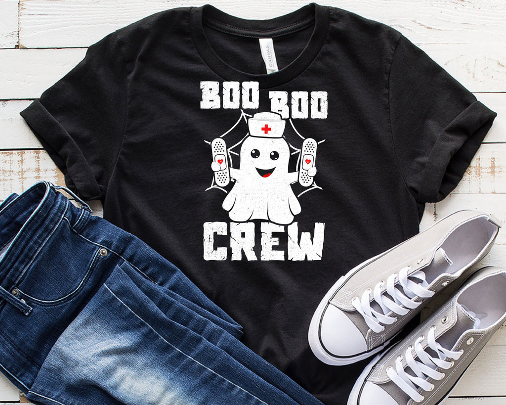 The Boo Boo Crew Shirt, Halloween Nurse Shirts, Boo Crew Shirt, ghost Nurse Shirt, Funny Nurse Shirt, Nurse Gift,