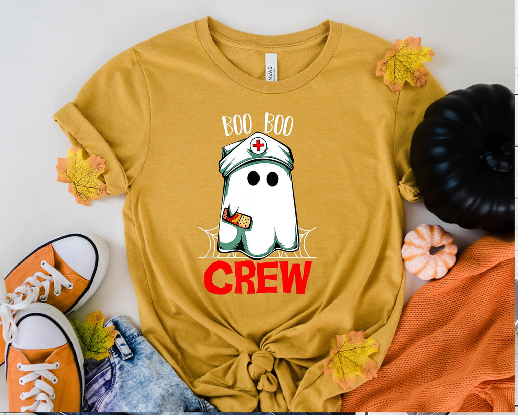 The Boo Crew Shirt ,Ghost Family Shirt ,Halloween Costume Shirt ,Boo Crew Shirt , boo  Shirt ,The Boo crew Tee,nurse ghost shirt Halloween