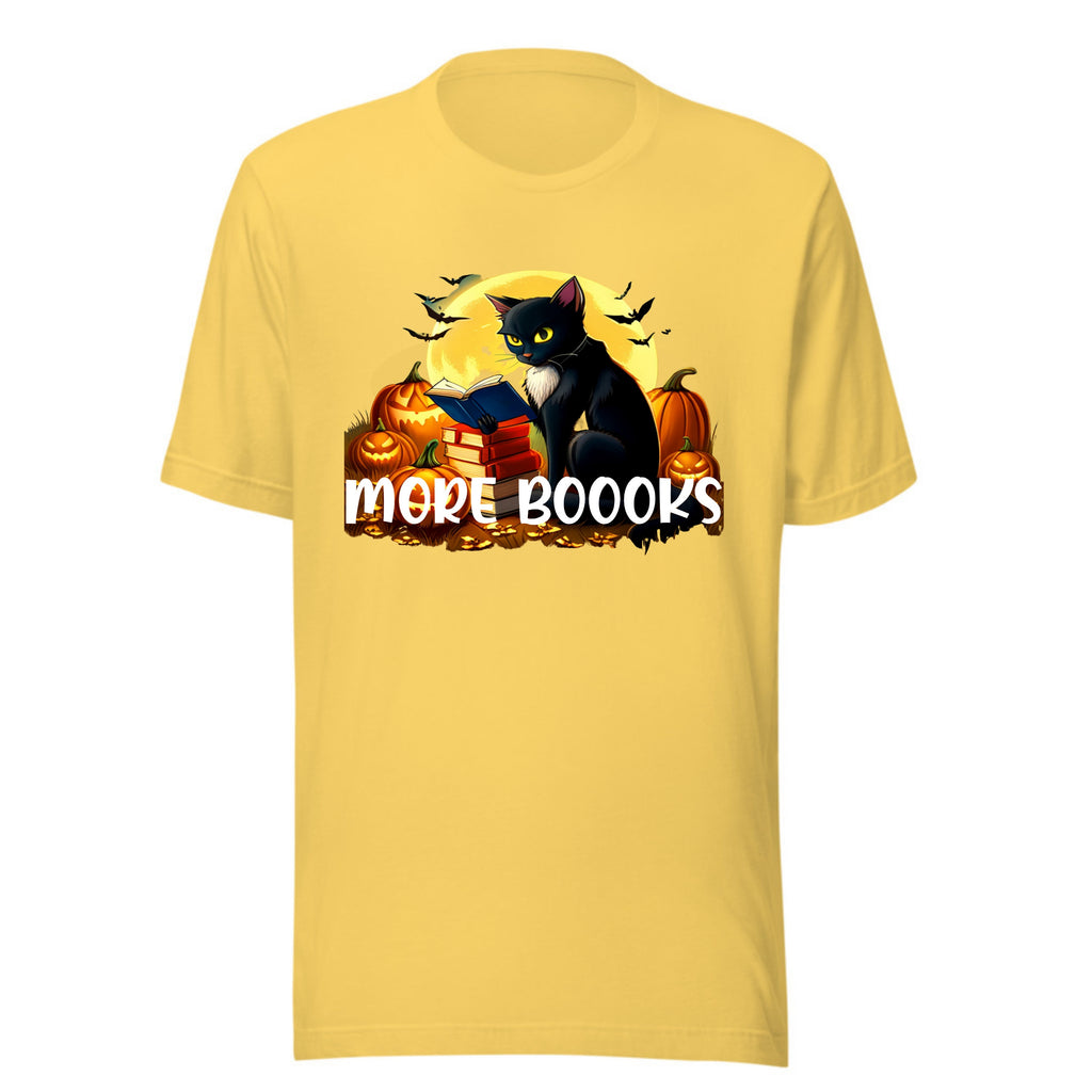 Teacher Halloween l Shirt | Halloween Teacher | Read More Books | Spooky cat   Shirt | Teacher Teams Shirt | Halloween Party |