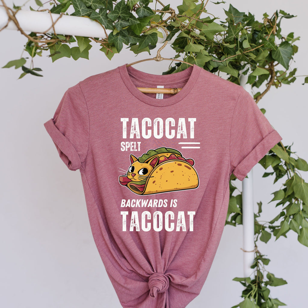 tacocat spelt backwards is  tacoShirt, Black Cat Gifts, Cat Mom, Cat T Shirt, Cute Kitty, Pet Shirt, Cat Shirt For Women, Cat Shirt Women