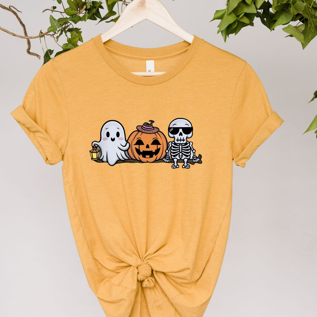 Stay Spooky Shirt, Halloween  tshirt, Halloween ghost  Gift shirt, ghost pumpkin skeleton shirt, Spooky Season Shirt, Ghost Halloween