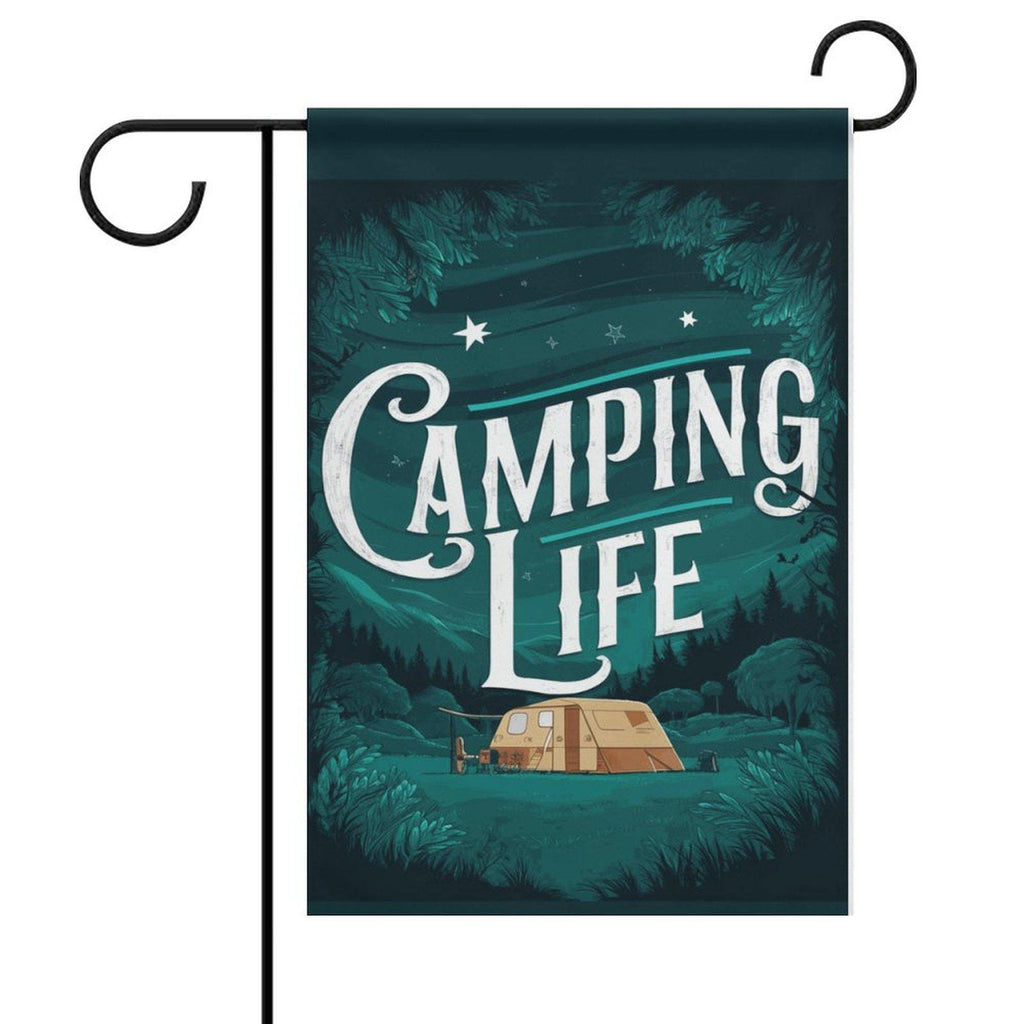 camping garden flag,12*18 ,camping gift ,camping life