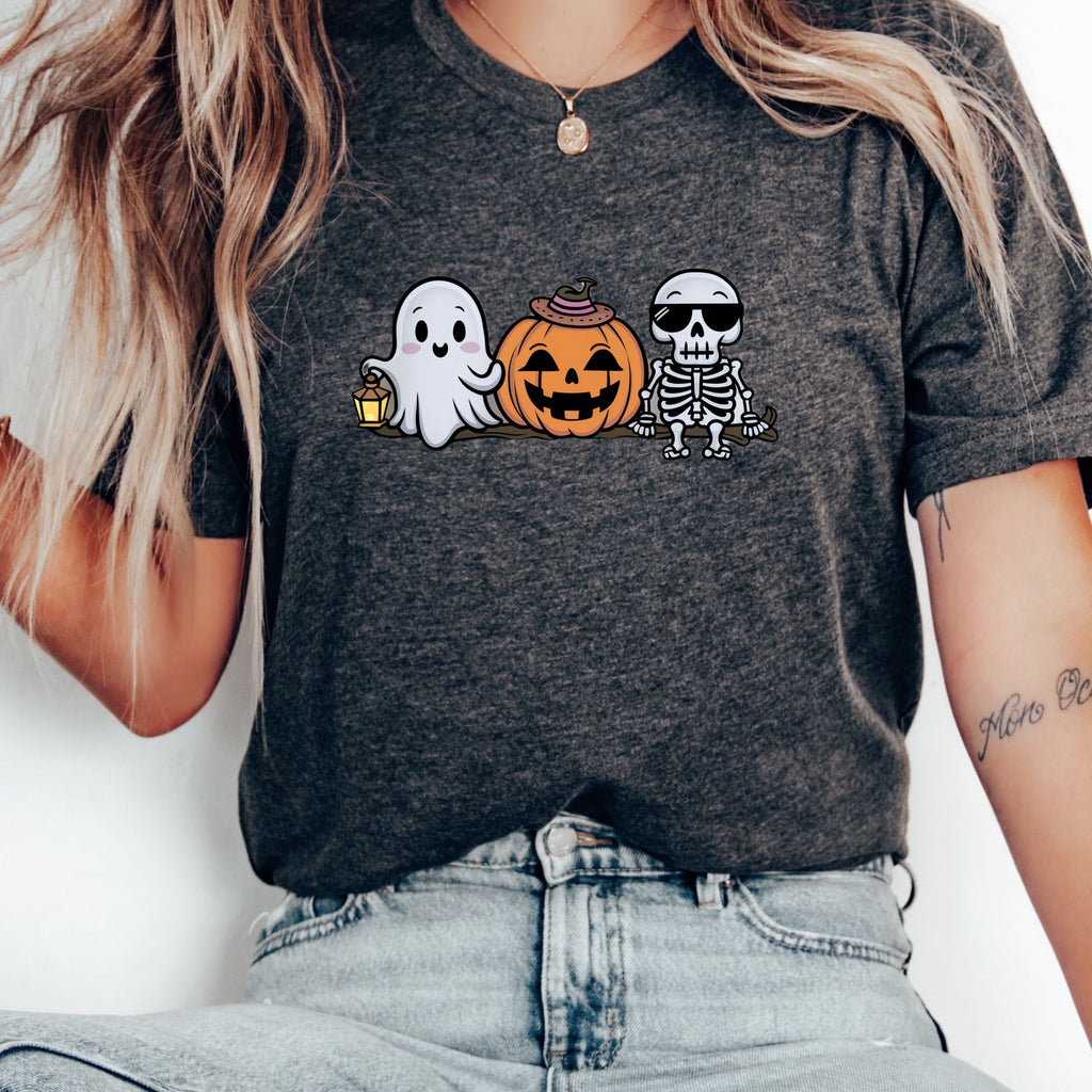 Stay Spooky Shirt, Halloween  tshirt, Halloween ghost  Gift shirt, ghost pumpkin skeleton shirt, Spooky Season Shirt, Ghost Halloween