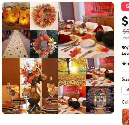 Autumn  fall Leaves,Artificial Autumn Maple Leaves - 50/100/200pcs  Colored Leaf Autumn, Autumn Parties,Art Scrapbooking,Thanksgiving Day