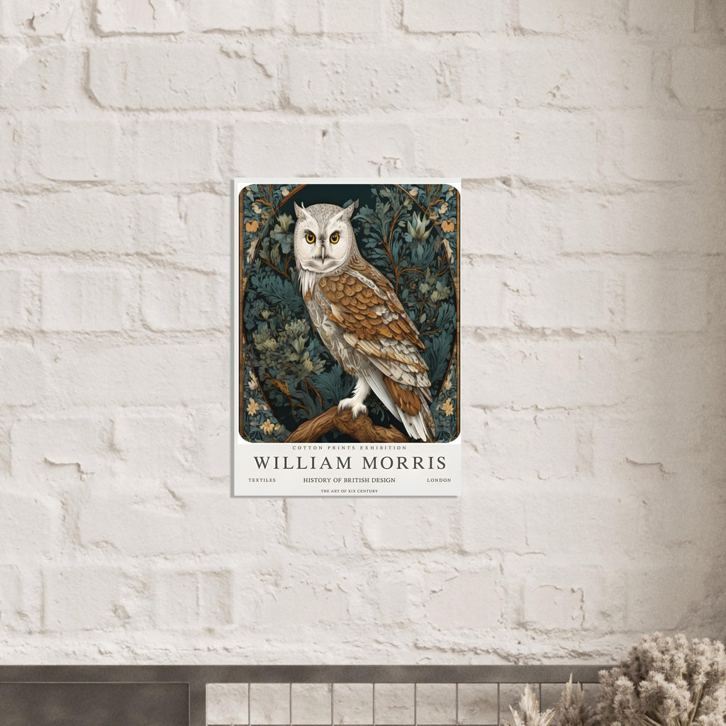 William Morris fox  Print, William Morris Exhibition Print, William Morris Poster, Vintage Wall Art, Textiles Art, fox morris  Poster