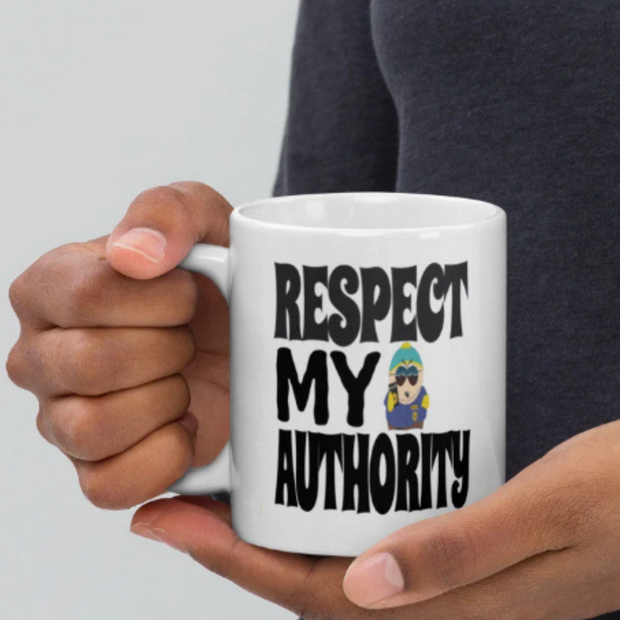 eric cartman  Southpark mug, respect my authoritah