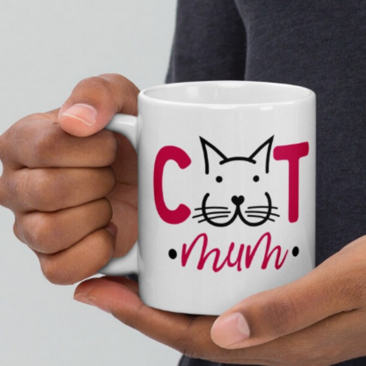 cat face mum,cat mug gift