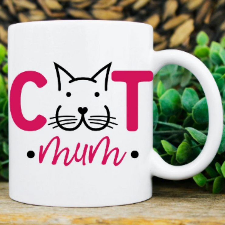 cat face mum,cat mug gift