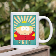 eric cartman  name card  - southpark mug