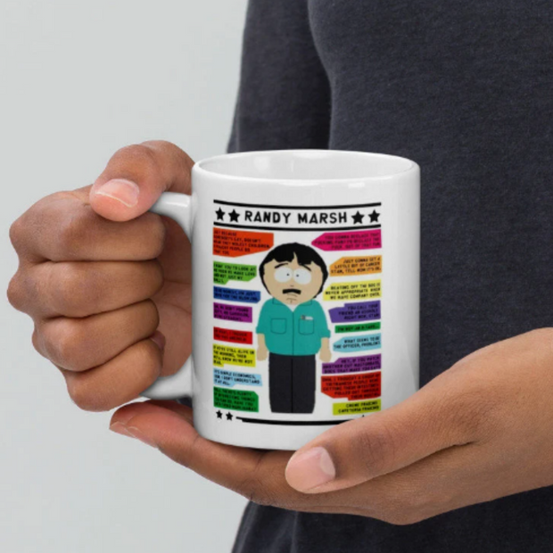 southpark randy marsh  character traits mug