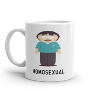 southpark randy marsh homosexual mug ,southpark coffee mug