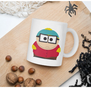 eric cartman as a nerd - southpark  mug