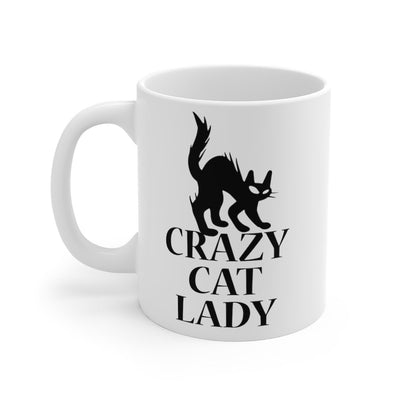 crazy cat lady mug - gift for cat lovers