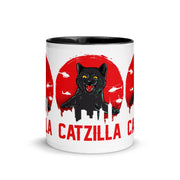 Catzilla Funny cat Mug