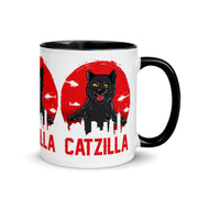 Catzilla Funny cat Mug