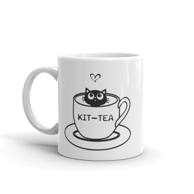 Funny kitty Mug ,cute cat mug ,Cat in a mug , Cat Lover's Mug