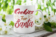 cookies for santa| Christmas Eve | Christmas Eve present mug