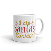 I ate santas cookies  | Christmas Eve | Christmas Eve present mug | Santas present | christmas gift  for her Food