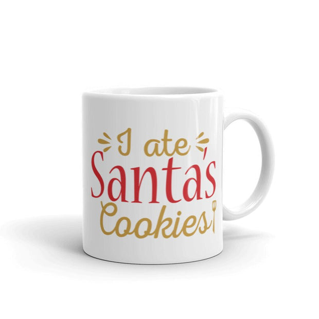 I ate santas cookies  | Christmas Eve | Christmas Eve present mug | Santas present | christmas gift  for her Food