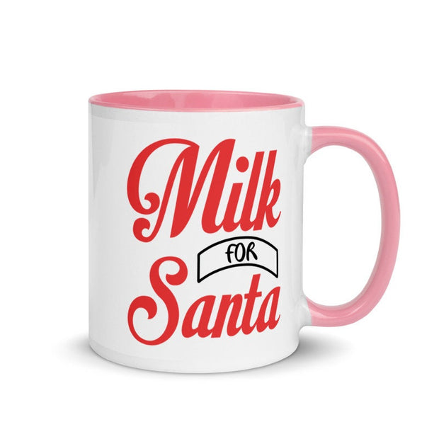 Milk For Santa | Christmas Eve | Christmas Eve  mug | cookies for santa  | noveltry gifts