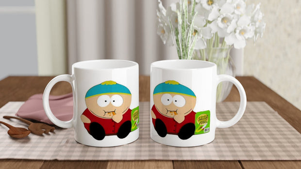 chessy puffs southpark , ceramic southpark mug