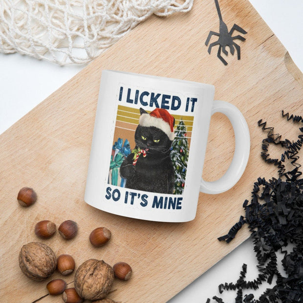 cat lover gift ,xmas gift idea ,naughty cat mug