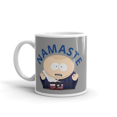 eric cartman in karate suit namaste,southpark mug