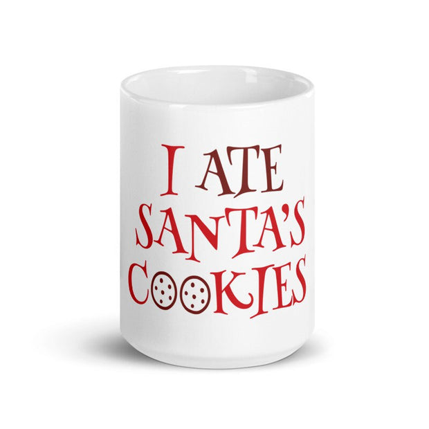 I ate santas cookies | Christmas Eve | Christmas Eve santa mug | Santas present | christmas gift for her