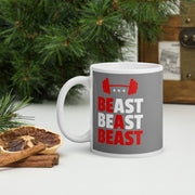 gift for bodybuilder -fitness mug -,beast mode,