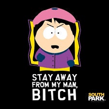 wendy tessaburger stay away from my man bitch   , wendy tessaburger mug ,southpark gifts