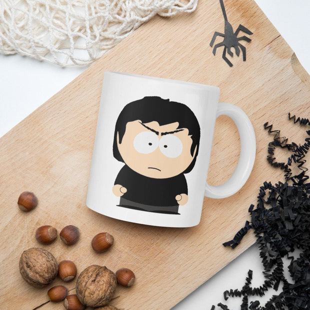 damien thorn southpark southpark , ceramic southpark mug