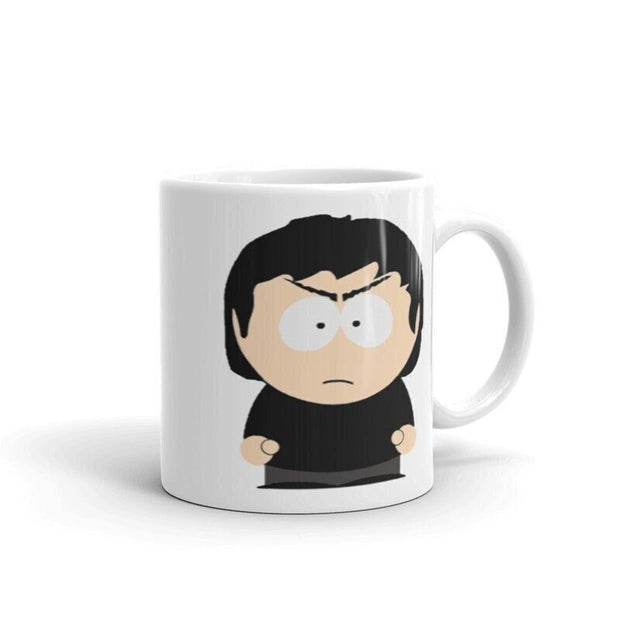 damien thorn southpark southpark , ceramic southpark mug