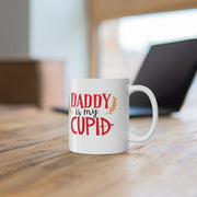 valentines day  mug daddy is my cupid , valentines day gift