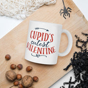 cupids cutest valentine - happy valentines day coffee  mug