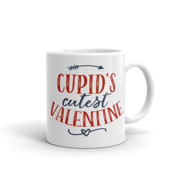 cupids cutest valentine - happy valentines day coffee  mug