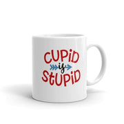 valentines day gift mug cupid is stupid  ,happy valentines day,