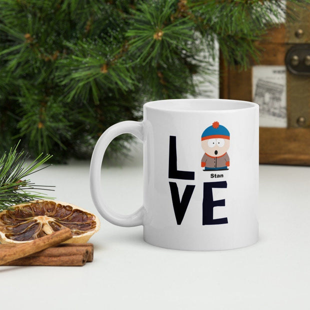 southpark love ,handmade southpark mug,southpark gifts