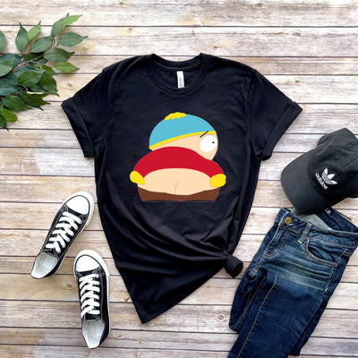 eric cartman-pulling a moonie , southpark t shirt