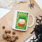 kyle brocovi  southpark mug, coffee mug gift for southpark  lovers