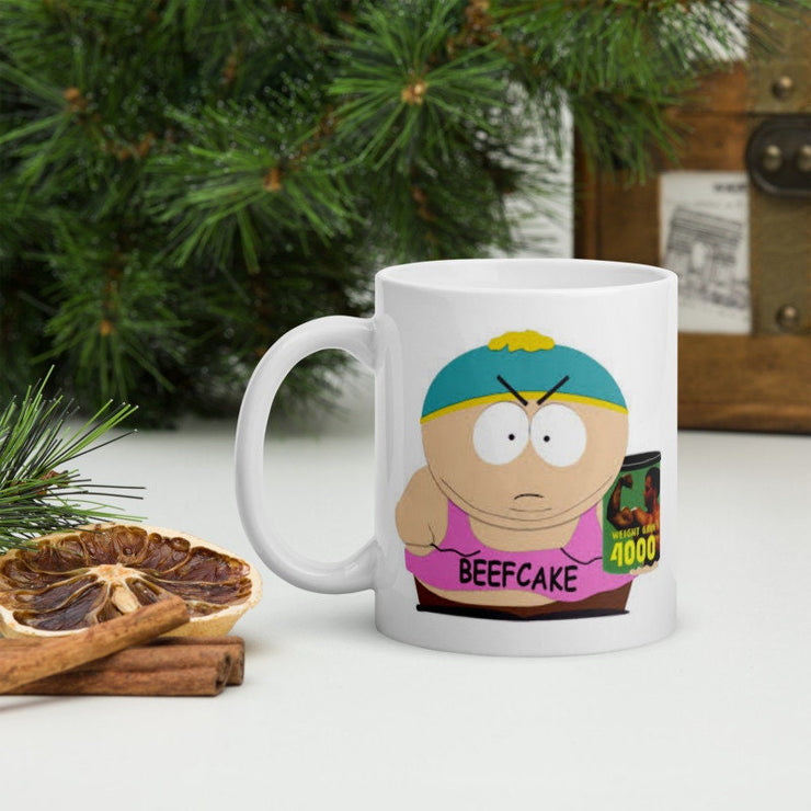 eric cartman beefcake 2000 -southpark gifts,southpark mug