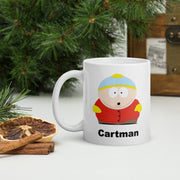 cartman named mug  -southpark gifts,handmade southpark mug,southpark gifts,90s cartoon mug