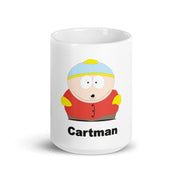 cartman named mug  -southpark gifts,handmade southpark mug,southpark gifts,90s cartoon mug