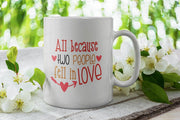 valentines day coffee mug  ,