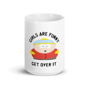 eric cartman girls are funny ,southpark gifts,cartman mug