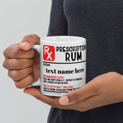 Coffee /tea Prescription Mug, Gift for Colleague, Prescription mug  ml