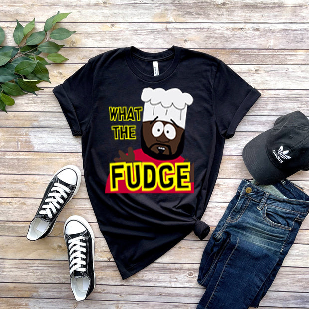 southpark chef -what the fudge,  southpark t shirt