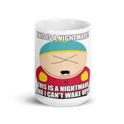 eric cartman -southpark this is a nightmare,handmade southpark mug