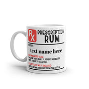 Coffee /tea Prescription Mug, Gift for Colleague, Prescription mug  ml