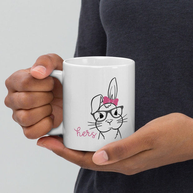 Bunny rabbit Easter mug gift